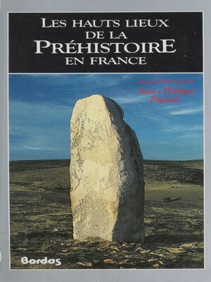 cover image of Les Hauts Lieux de la préhistoire en France